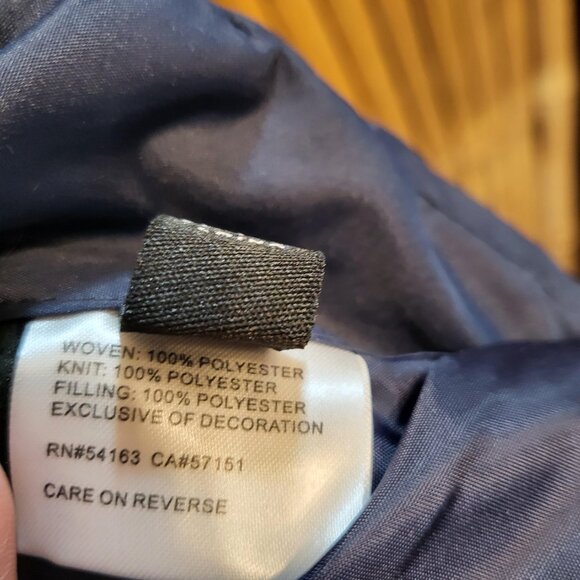 NFL Team Apparel Dallas Cowboys Reversable Puffer Vest Womans XXL Blue/Gray - Picture 9 of 10